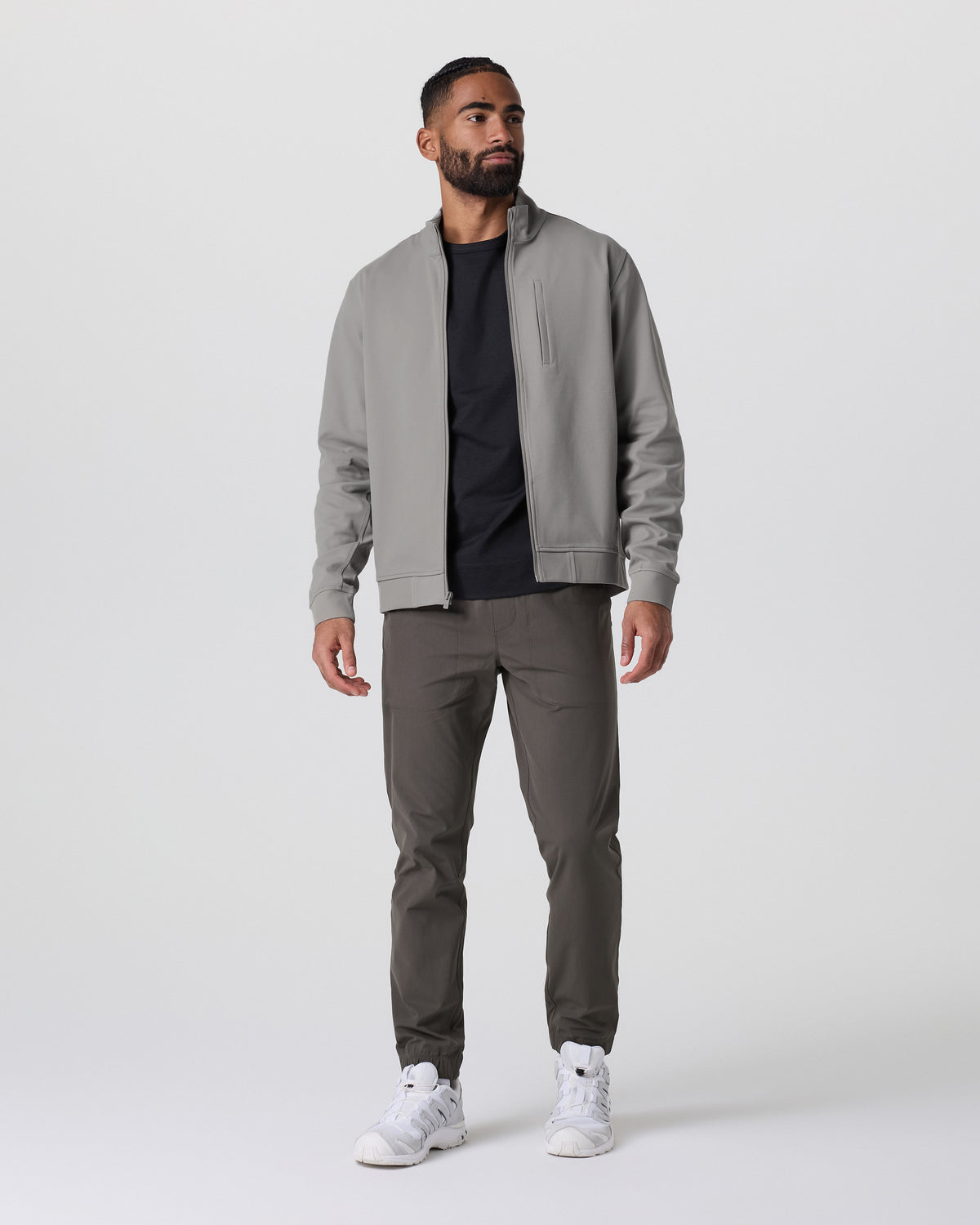 MetaAdapt Full Zip Shiitake | Vuori online