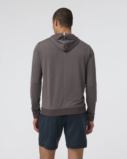 Double Mesh Hoodie Warm Grey | Vuori outlet