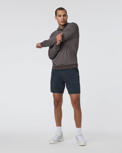 Double Mesh Hoodie Warm Grey | Vuori outlet