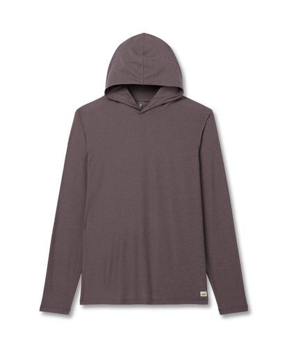 Strato Tech Hoodie Men's Huckleberry Heather Hoodie | Vuori onsale