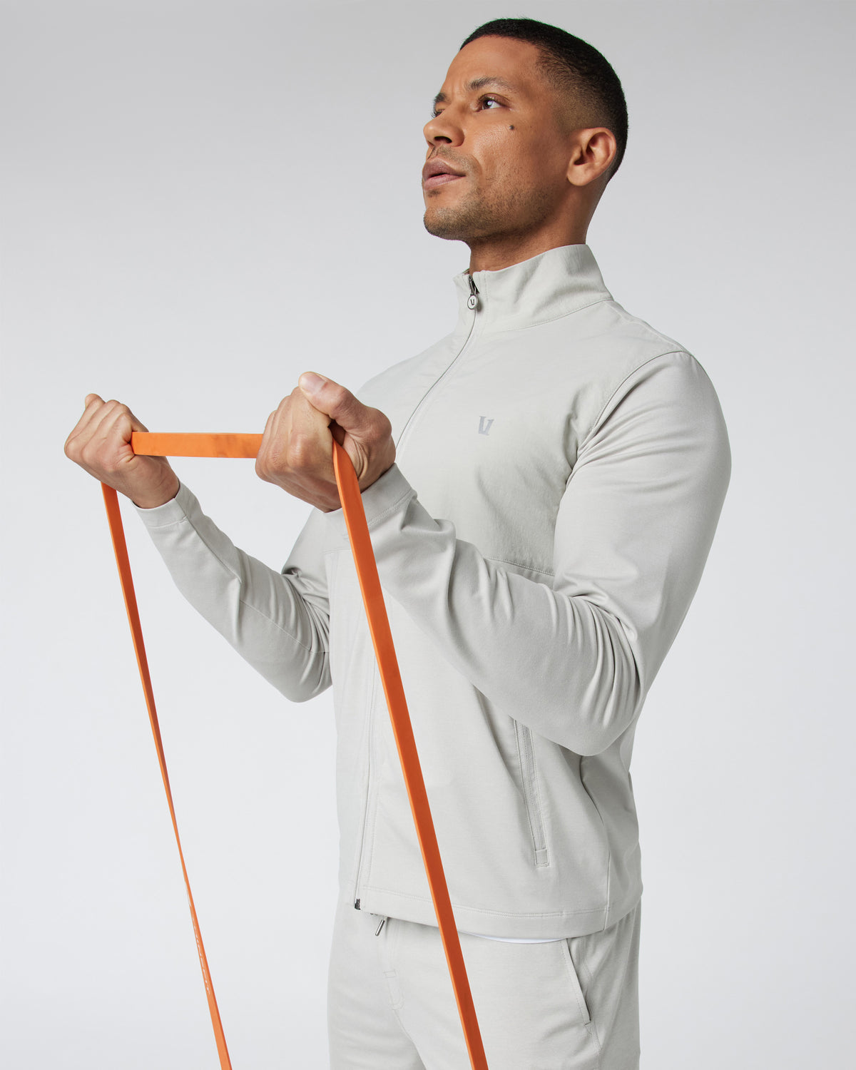 Sunday Element Track Jacket Vapor Heather | Vuori shop