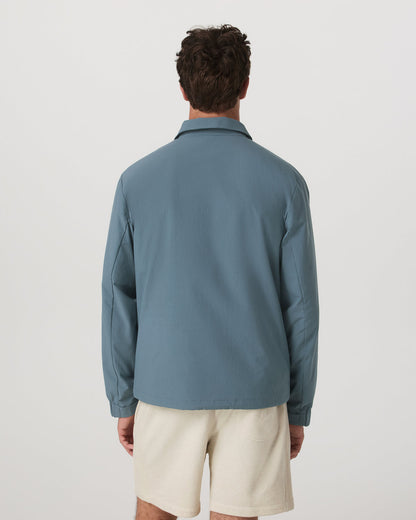 V1 Coach Jacket Men's Blue Sea Jacket | Vuori sale