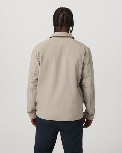 V1 Coach Jacket Men's Truffle Vintage Style Jacket | Vuori discount