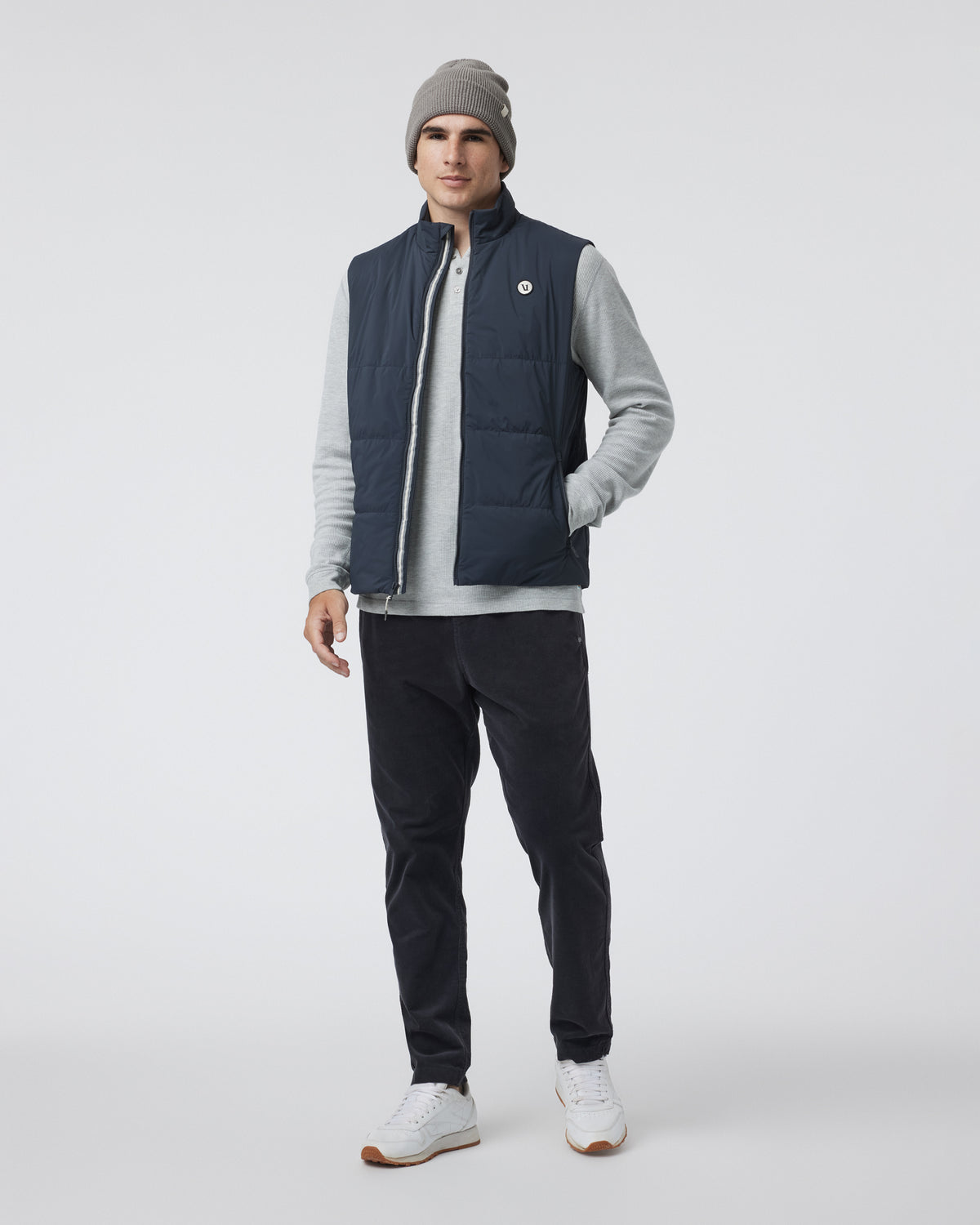Echo Insulated Vest 2.0 Men's Navy Vest | Vuori outlet