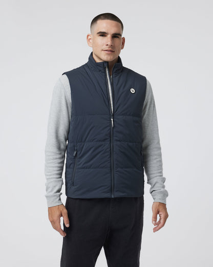 Echo Insulated Vest 2.0 Men's Navy Vest | Vuori outlet