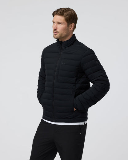 Steadfast Insulated Full Zip Jacket Black | Vuori shop