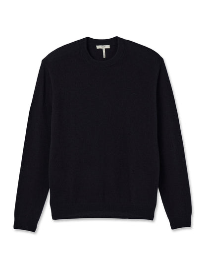 Berik Cashmere Sweater Men's Black Crewneck Sweater | Vuori for sale