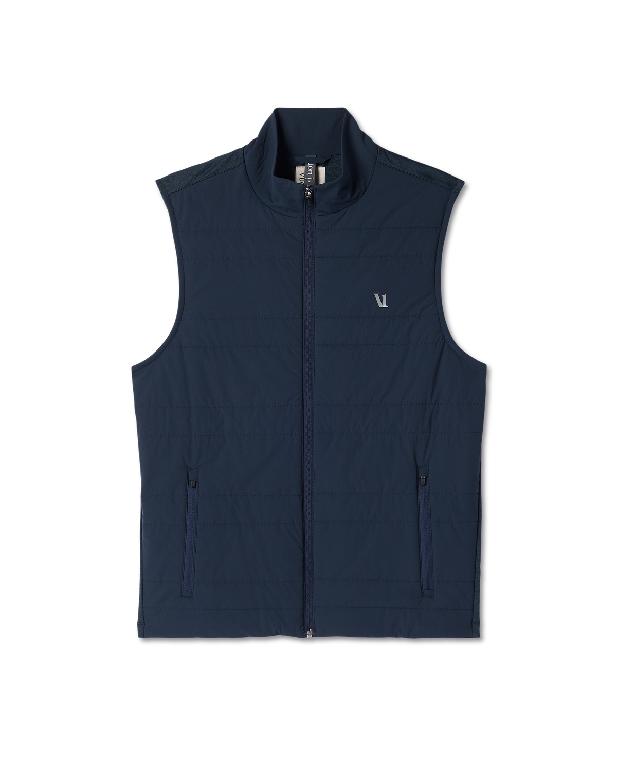 Sunday Insulated Hybrid Vest Ink Heather Training Vest | Vuori outlet