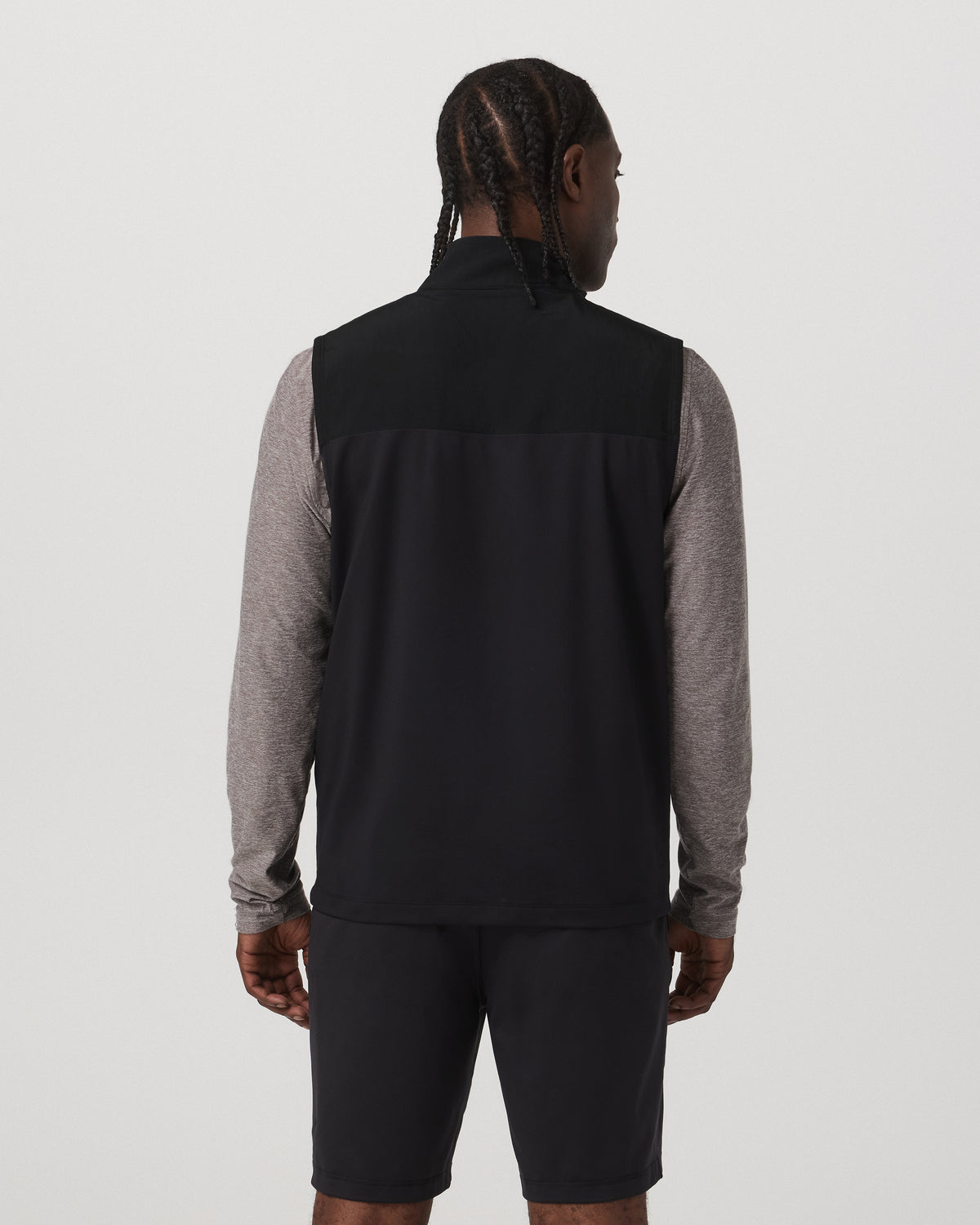 Sunday Element Vest Men's Black Vest | Vuori shop