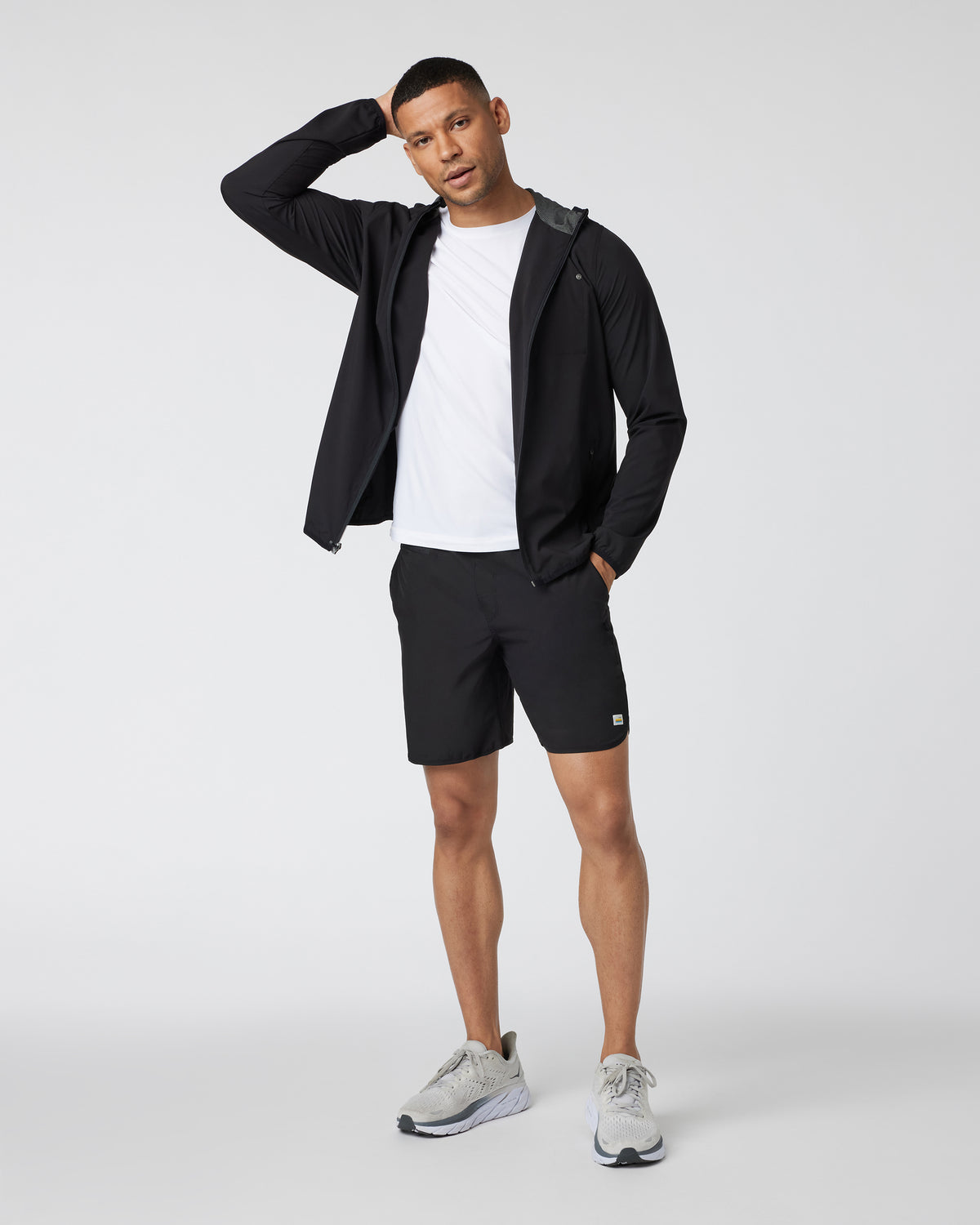 Outdoor Trainer Shell Men's Black Trainer Jacket | Vuori onsale