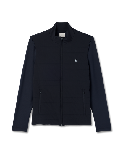 Sunday Insulated Hybrid Jacket Men's Black Training Jacket | Vuori for sale