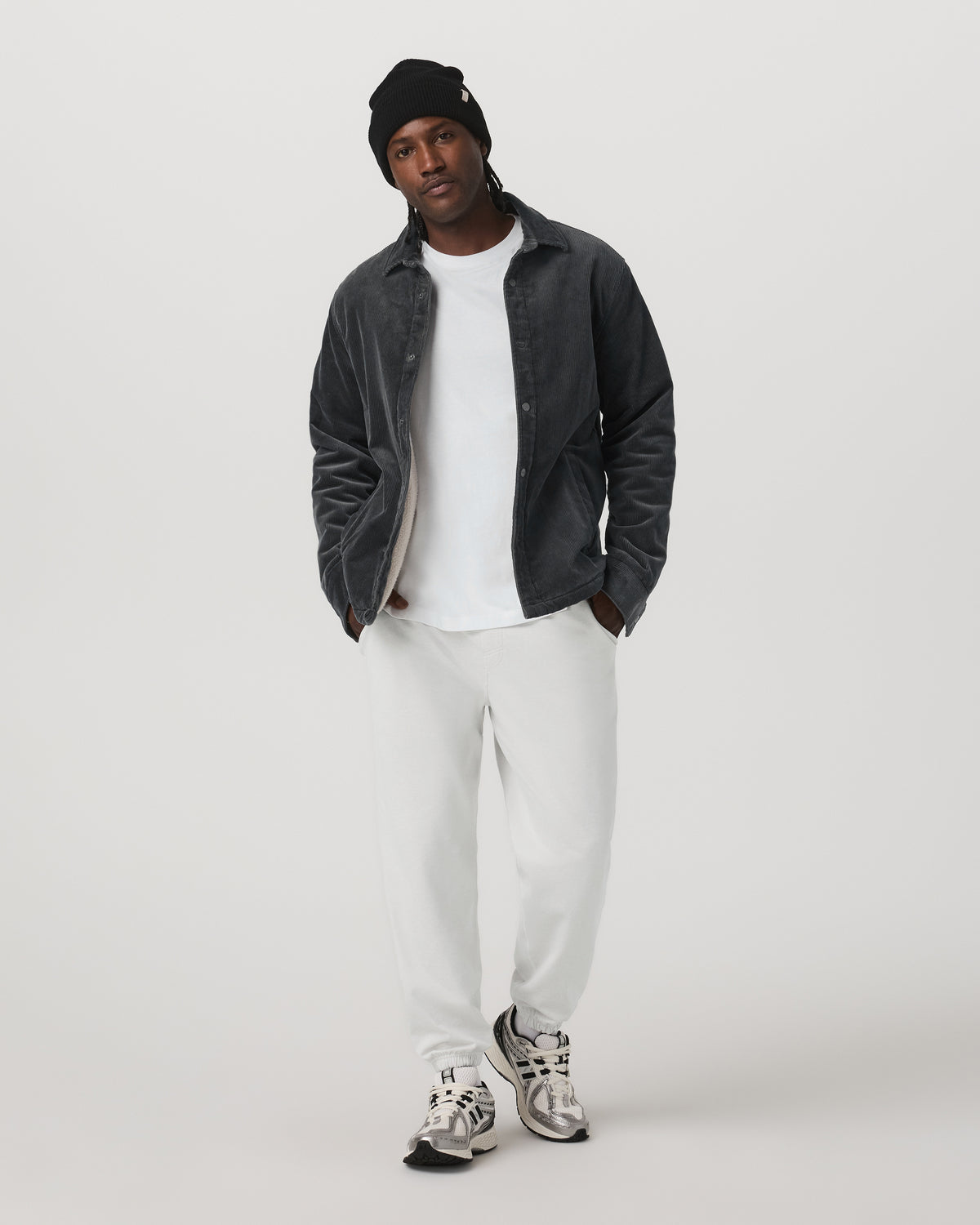 Vuori Cord Jacket Men's Dark Pewter Corduroy Jacket | Vuori online
