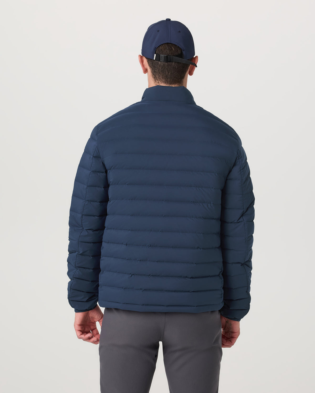 Men's Steadfast Insulated Full Zip Jacket Blue Coast | Vuori shop