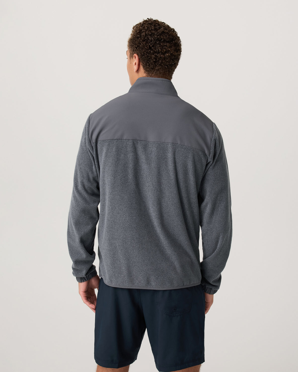 Aspen FZ Jacket Men's Heather Grey Full-Zip Jacket | Vuori onsale