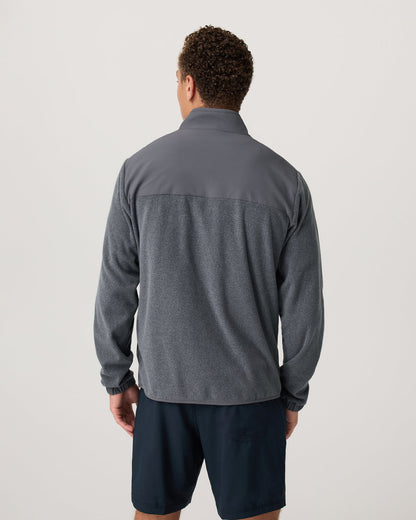 Aspen FZ Jacket Men's Heather Grey Full-Zip Jacket | Vuori onsale