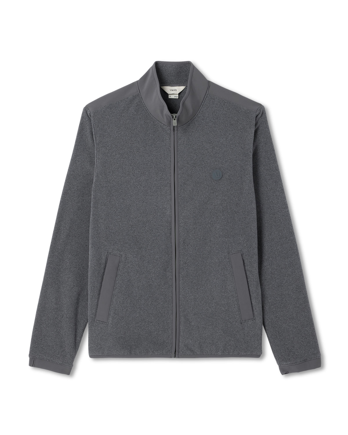 Aspen FZ Jacket Men's Heather Grey Full-Zip Jacket | Vuori onsale