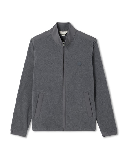 Aspen FZ Jacket Men's Heather Grey Full-Zip Jacket | Vuori onsale