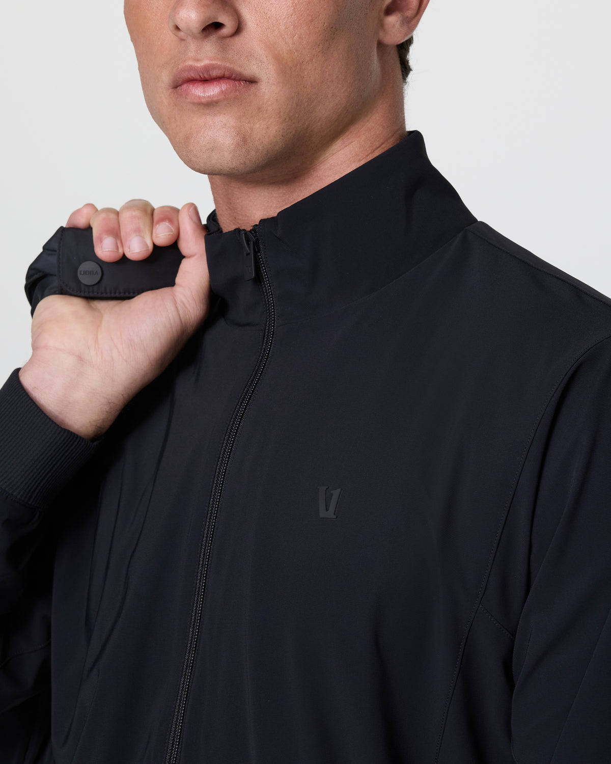 Fleet Jacket Men's Black Lightweight Jacket | Vuori for sale
