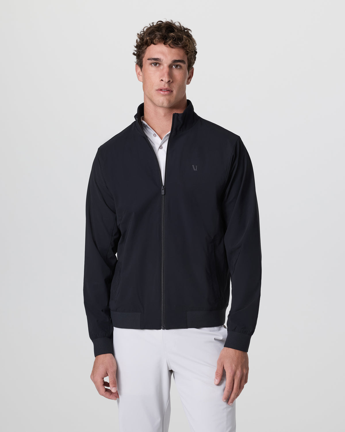 Fleet Jacket Men's Black Lightweight Jacket | Vuori for sale