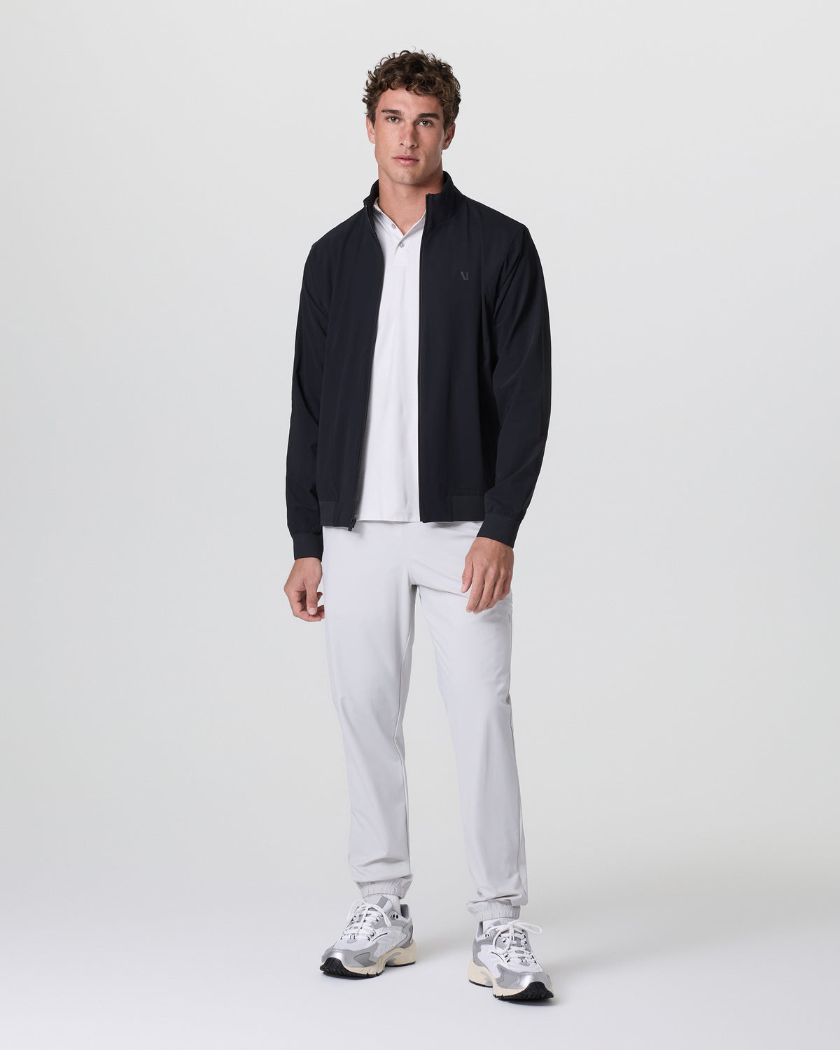 Fleet Jacket Men's Black Lightweight Jacket | Vuori for sale