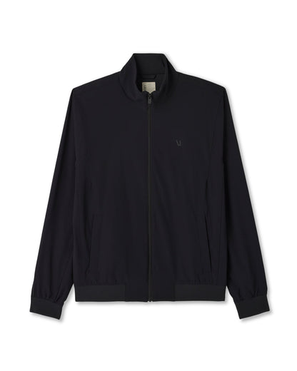 Fleet Jacket Men's Black Lightweight Jacket | Vuori for sale