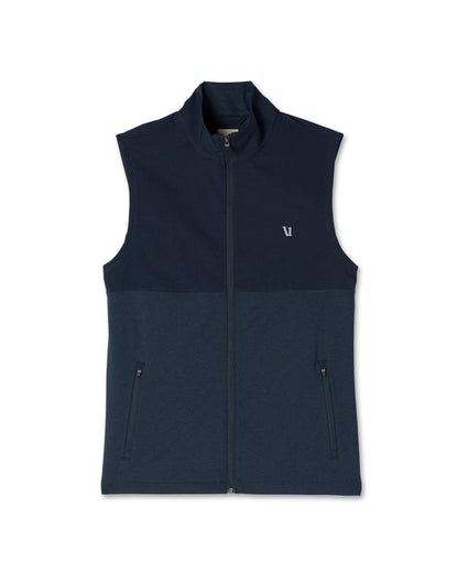 Sunday Element Vest Men's Ink Heather Vest | Vuori outlet