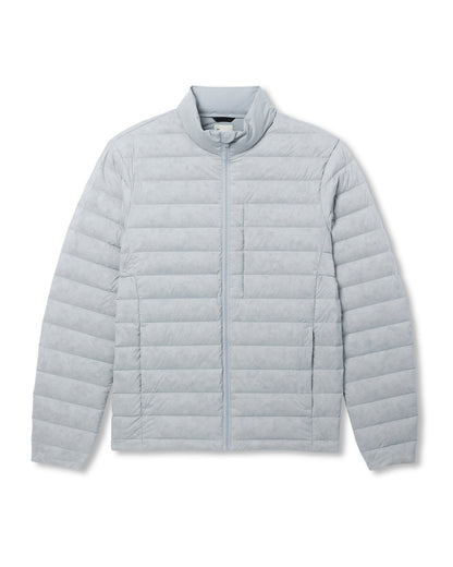 Steadfast Insulated Full Zip Jacket Men's Sea Fog Jacket | Vuori shop