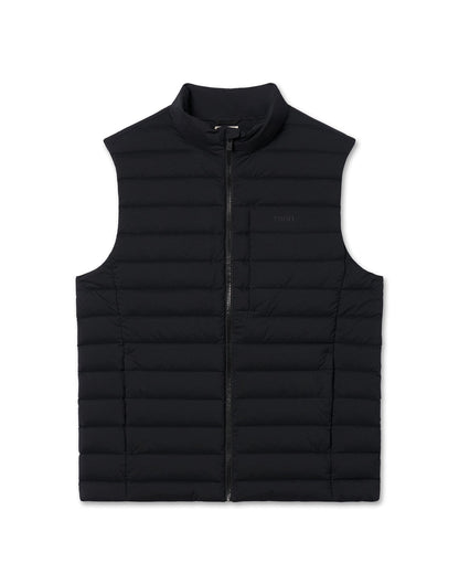 Steadfast Insulated Vest Men's Black Down Vest | Vuori onsale
