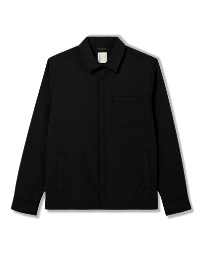 Nomad Insulated Shirt Jacket Men's Black Jacket | Vuori for sale
