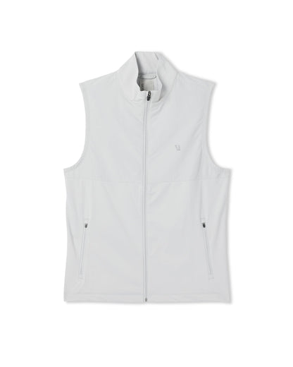 Sunday Element Vest Men's Frost Grey Full Zip Vest | Vuori online