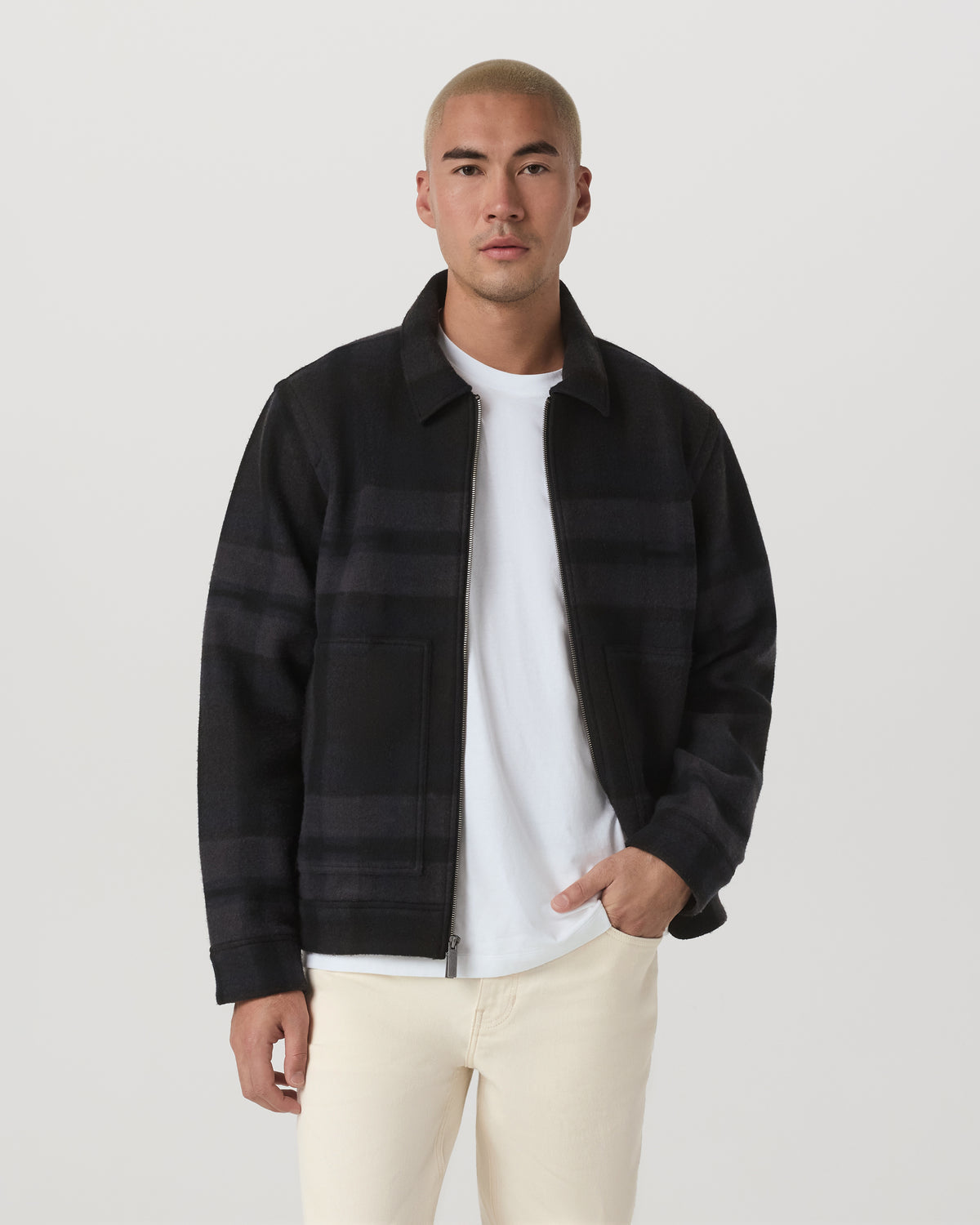 Ballard Jacket Men's Ink Fleece Jacket | Vuori outlet
