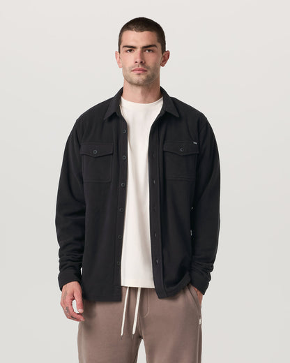 Aspen Shirt Jacket Black | Vuori for sale