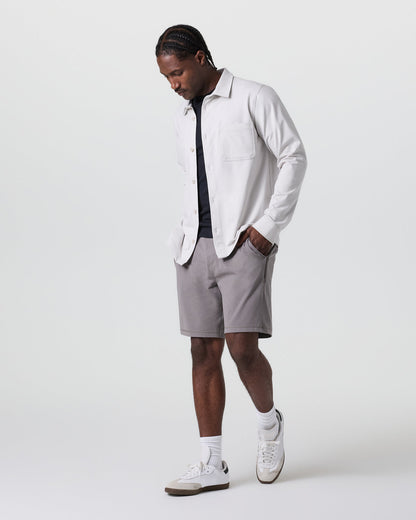 Coronado Shirt Jacket Salt Heather | Vuori shop