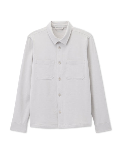 Coronado Shirt Jacket Salt Heather | Vuori shop