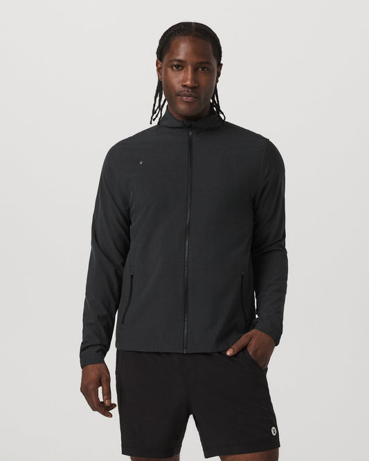Venture Track Jacket Men's Black Track Jacket | Vuori sale