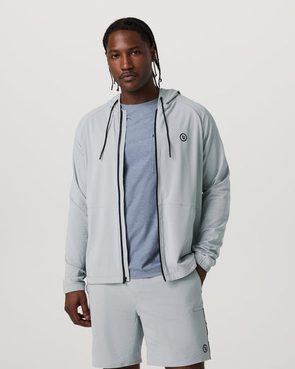 Elevate Kore Jacket Men's Sea Fog Fitness Jacket | Vuori online