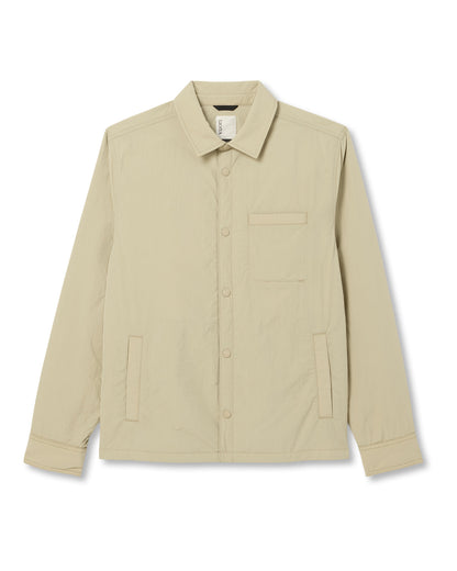 Nomad Insulated Shirt Jacket Men's Celery Seed Jacket | Vuori shop