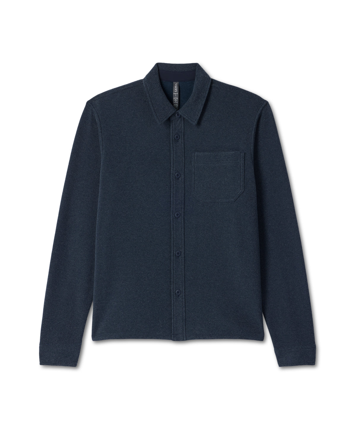 Beach Fleece Shirt Jacket Men's Ink Heather Jacket | Vuori onsale