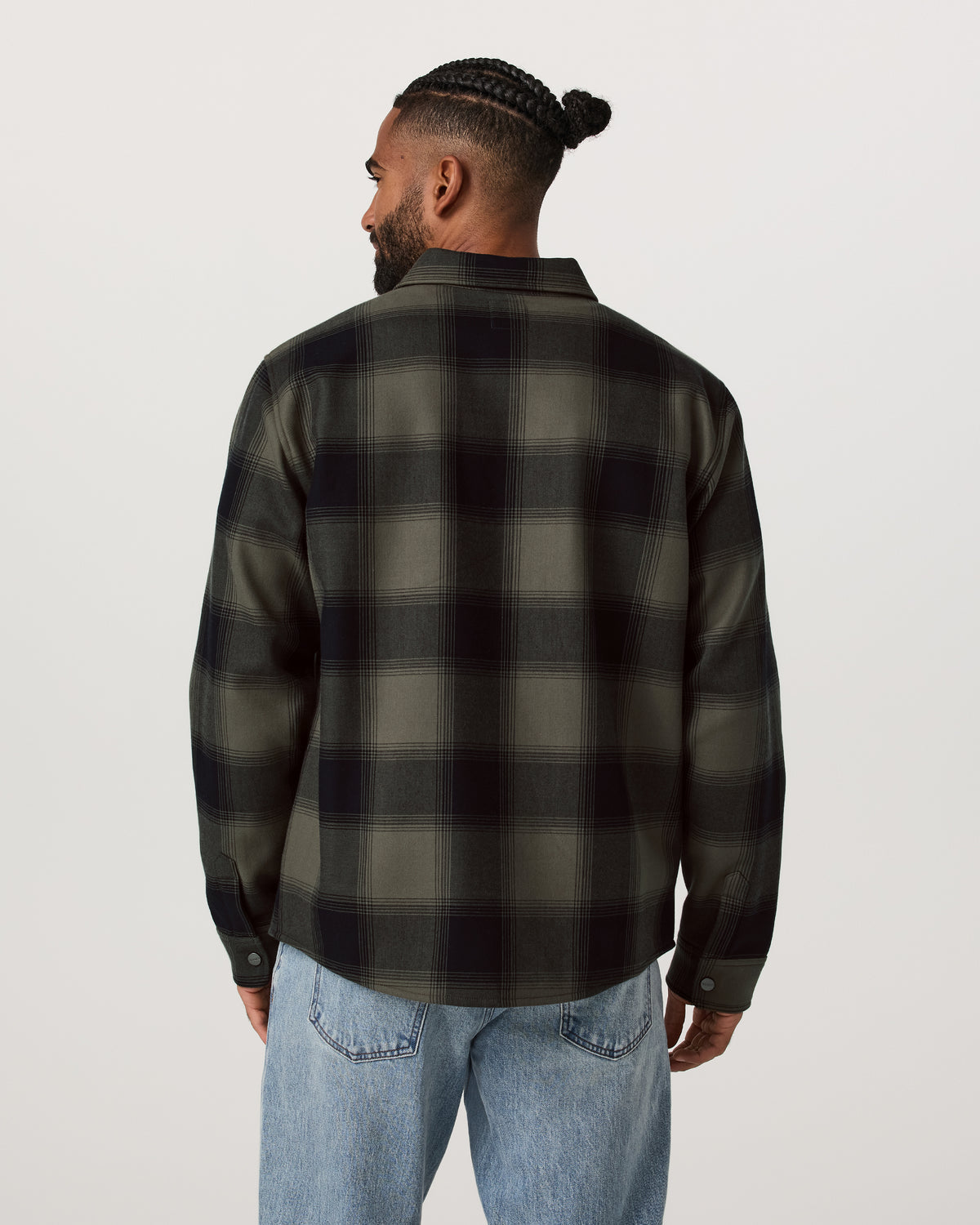Range Shirt Jacket 2.0 Men's Oregano Plaid Jacket | Vuori online