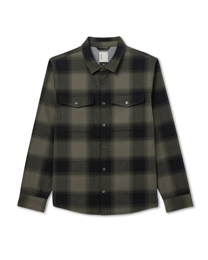 Range Shirt Jacket 2.0 Men's Oregano Plaid Jacket | Vuori online