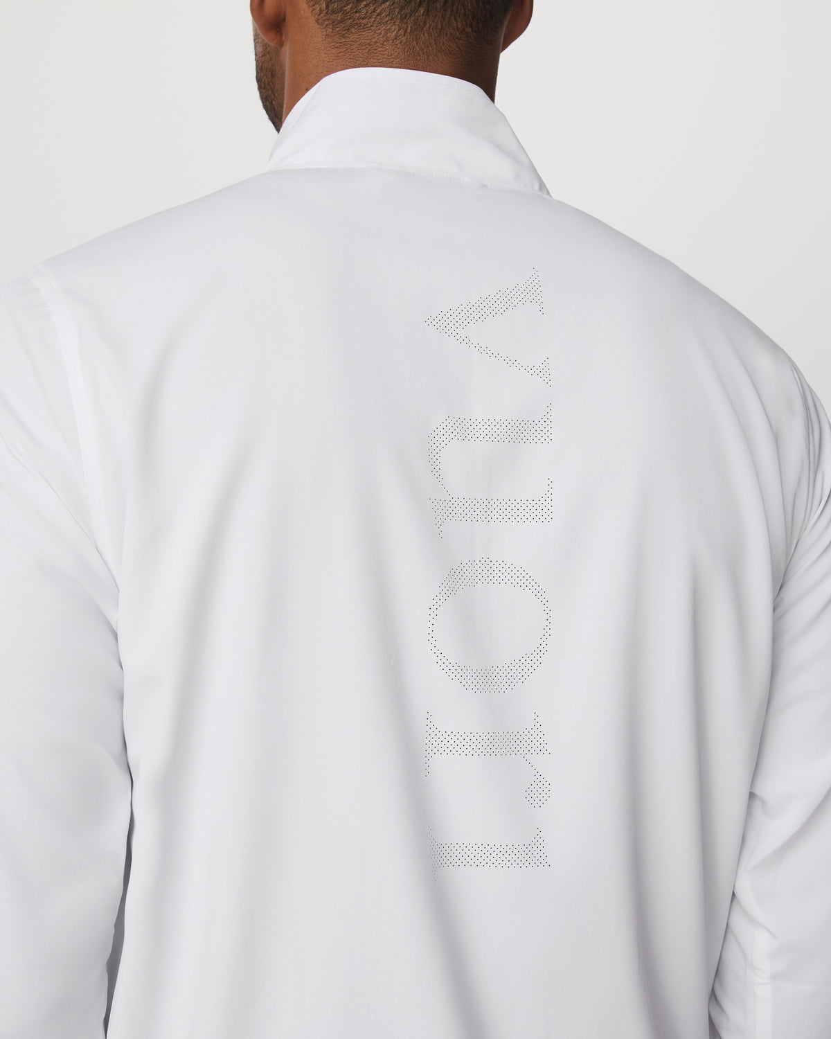 Venture Track Jacket Men's White Logo Graphic Jacket | Vuori onsale