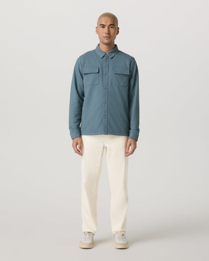 Waffle Shirt Jacket Versatile Men's Abyss Shirt Jacket | Vuori for sale