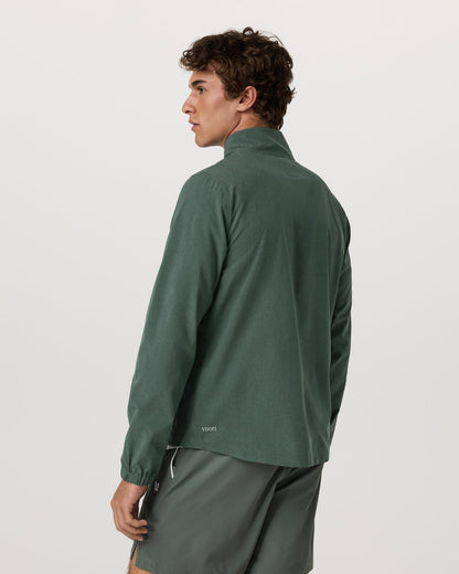 Venture Track Jacket Men's Agate Green Workout Jacket | Vuori discount
