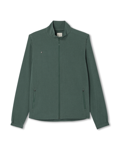 Venture Track Jacket Men's Agate Green Workout Jacket | Vuori discount