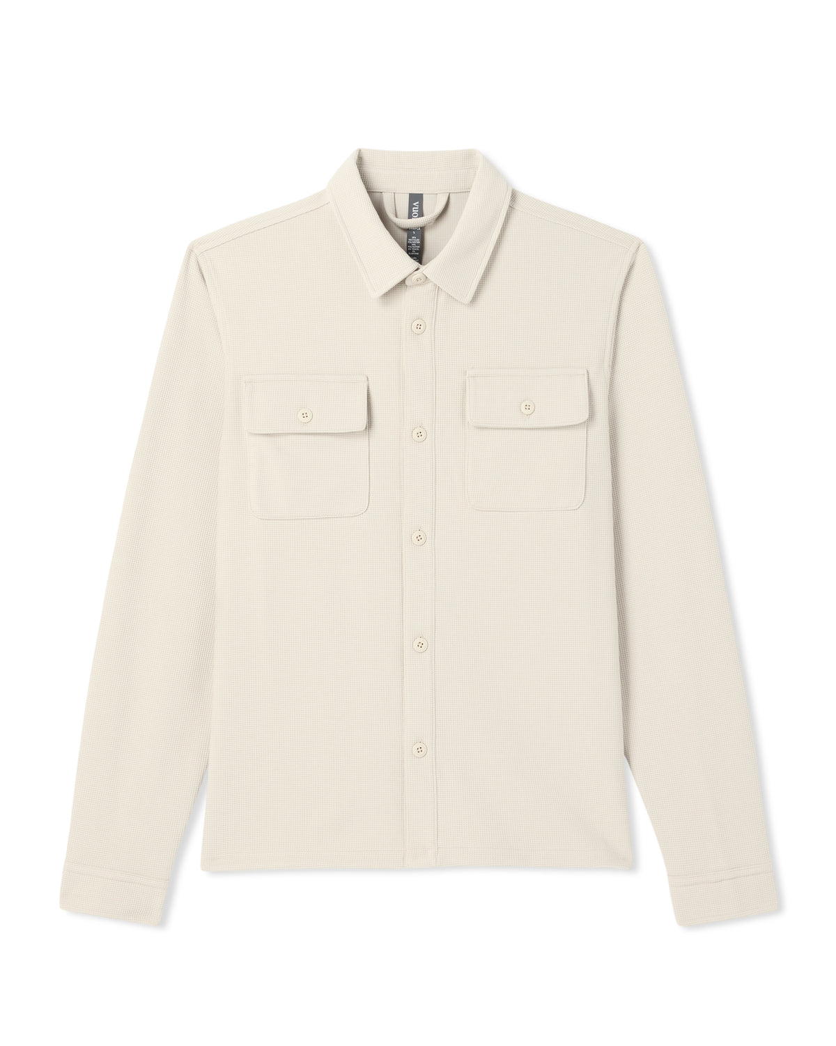 Waffle Shirt Jacket Versatile Men's Natural Shirt Jacket | Vuori sale