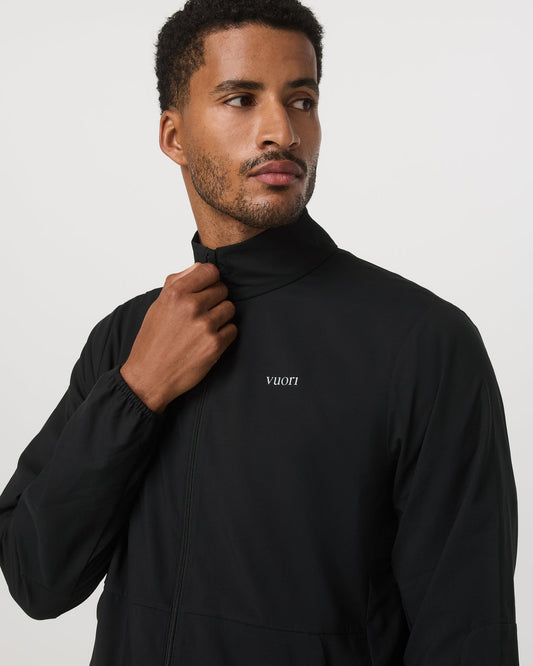 Terrain Jacket Men's Black Lightweight Running Shell | Vuori for sale