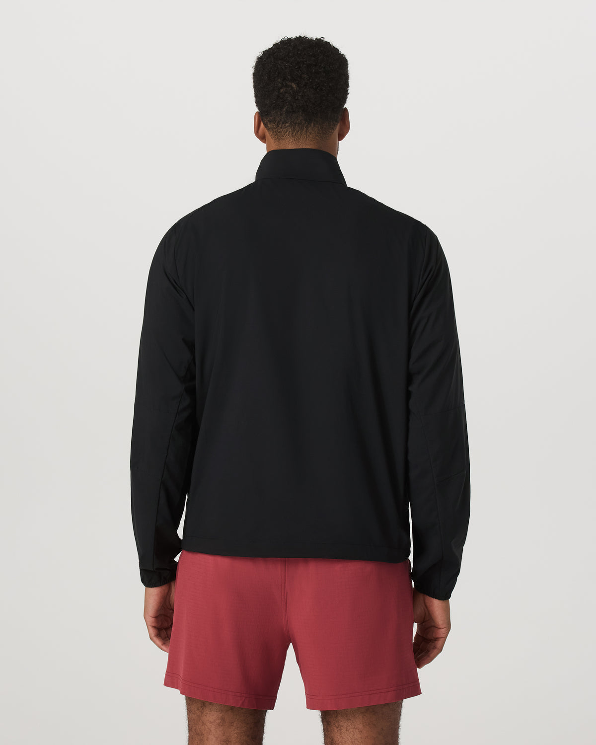 Terrain Jacket Men's Black Lightweight Running Shell | Vuori for sale