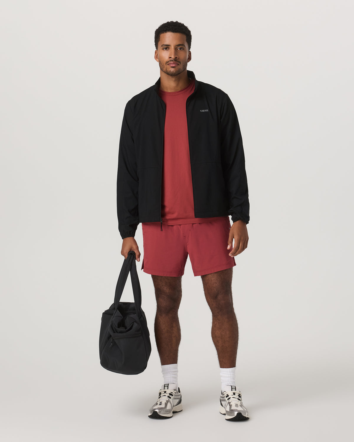 Terrain Jacket Men's Black Lightweight Running Shell | Vuori for sale
