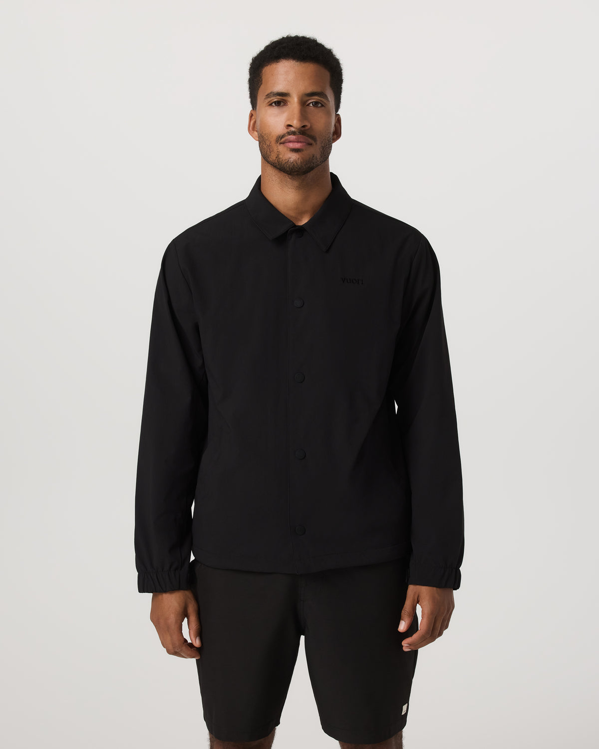 V1 Coach Jacket Men's Black Vintage Style Jacket | Vuori discount