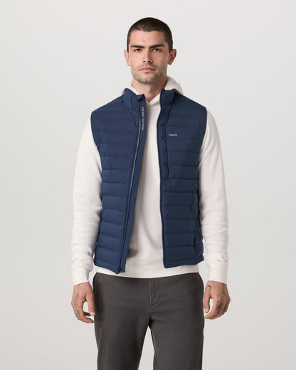Steadfast Insulated Vest Men's Blue Coast Vest | Vuori online
